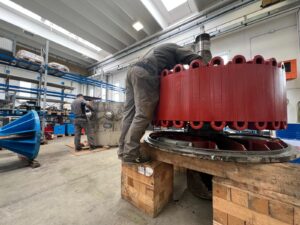 manutenzione di impianti idroelettrici