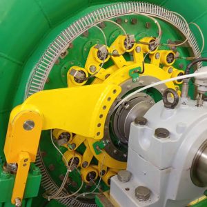 intervento su turbina francis