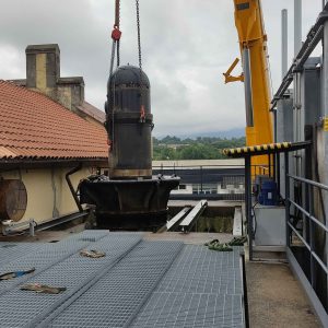 manutenzione turbina kaplan bulbo