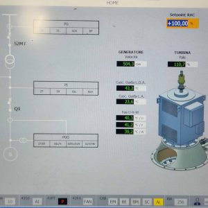 monitoraggio impianto idroelettrico