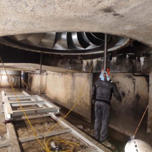 riparazione turbina francis